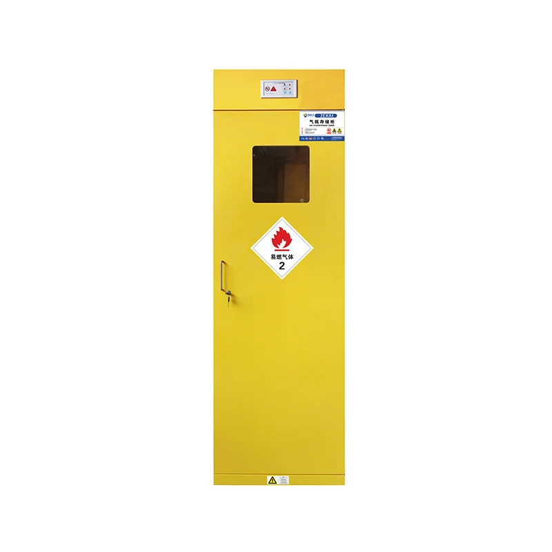 Single-bottle Explosion Proof Gas Cylinder Storage Cabinet