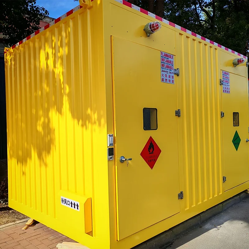 Walk-in Explosion-proof Gas Cylinder Storage Container Warehouse