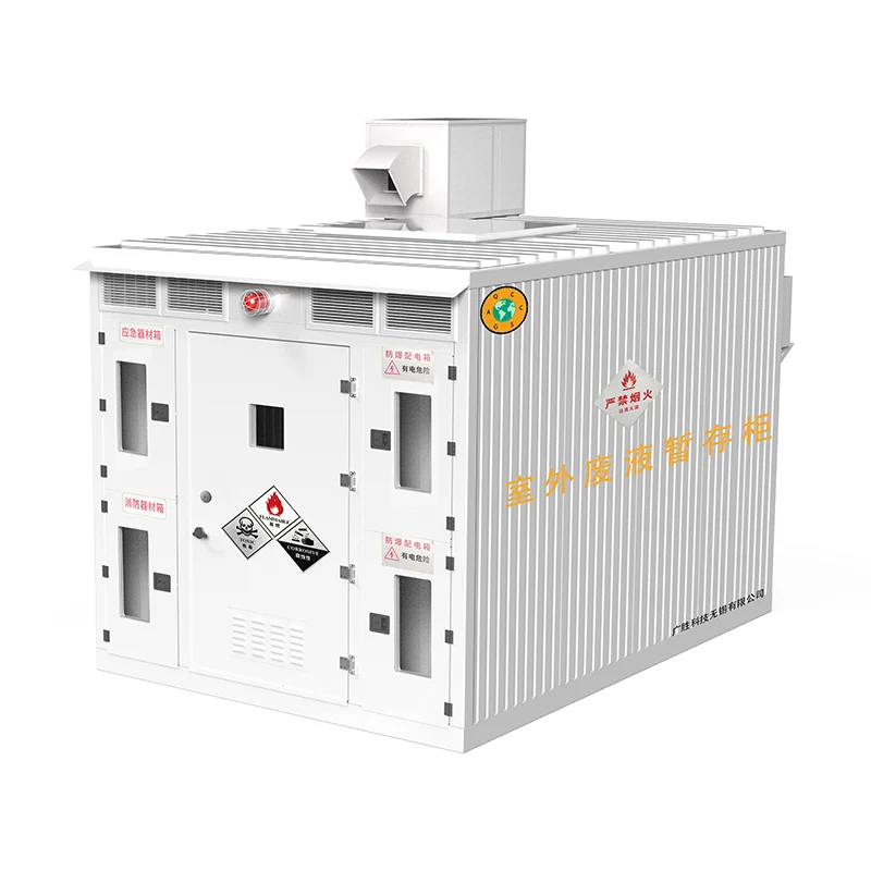 ຍ່າງເຂົ້າສາງເຄື່ອງບັນຈຸຂີ້ເຫຍື້ອອັນຕະລາຍທີ່ປ້ອງກັນການລະເບີດ